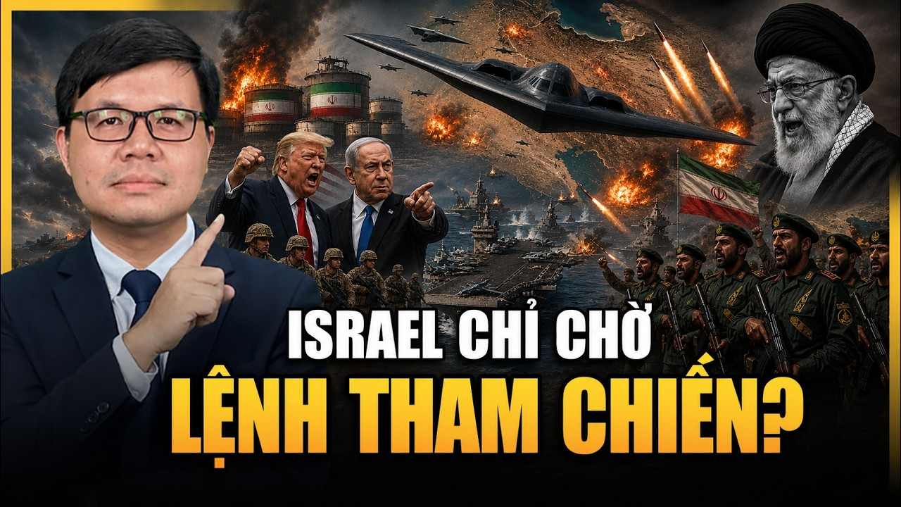 Mỹ Không Kích Liên Tiếp, Israel Sẵn Sàng Khai Hỏa? Iran Đứng Trước Bài Toán Sinh Tử!