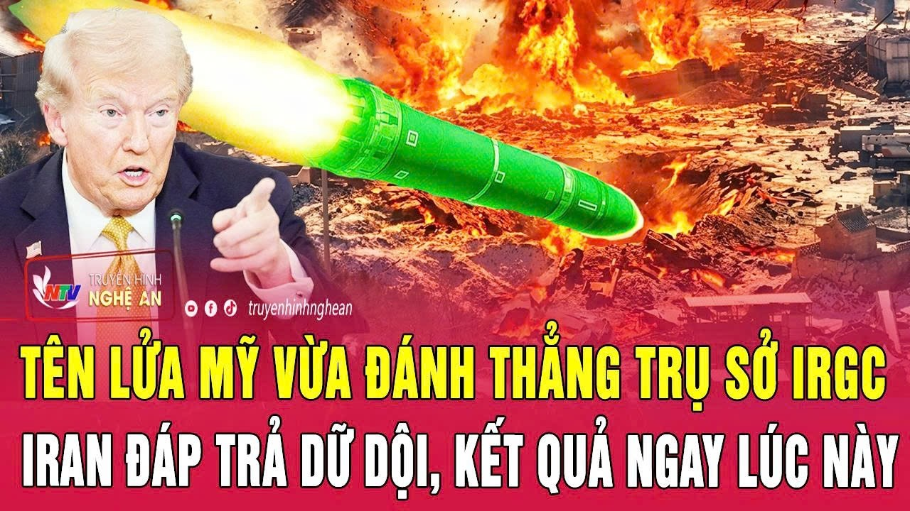Thời sự quốc tế 25/7:Tên lửa Mỹ vừa đánh thẳng trụ sở IRGC, Iran đáp trả dữ dội,kết quả ngay lúc này