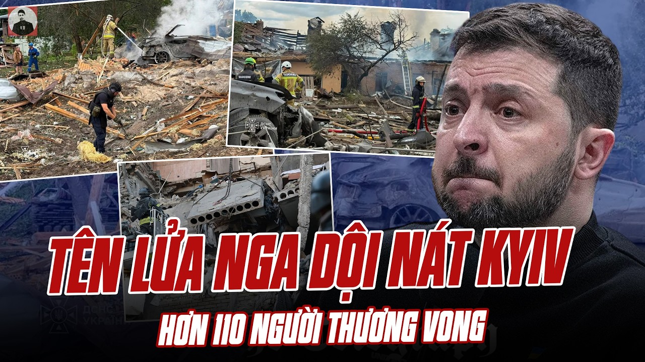 TÊN LỬA NGA DỘI NÁT TRIỂN LÃM VŨ KHÍ MẬT: KHỦNG HOẢNG AN NINH TẠI KYIV, HƠN 110 NGƯỜI THƯƠNG VONG’