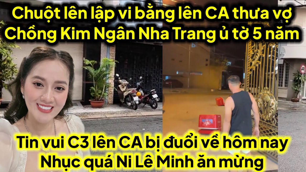 Chuột lập vi bằng thưa vợ chồng Kim Ngân Nha Trang ủ tờ 5 năm đập phá tài sản chuột tin vui Ni LM