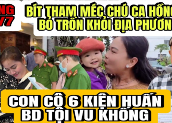 Con Cô 6 Và Khọt Xèo Làm Đơn Kiện Huấn BD Tội Vu Khống, Bít Tham Méc Chú CA Ni Trốn Khỏi Địa Phương