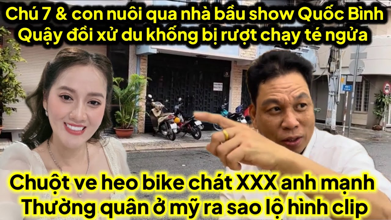 Chú 7 dẫn heo tai xanh qua nhà bầu show Quốc Bình quậy,chuột ve heo chát XXX MTQ ở mỹ lộ hình clip