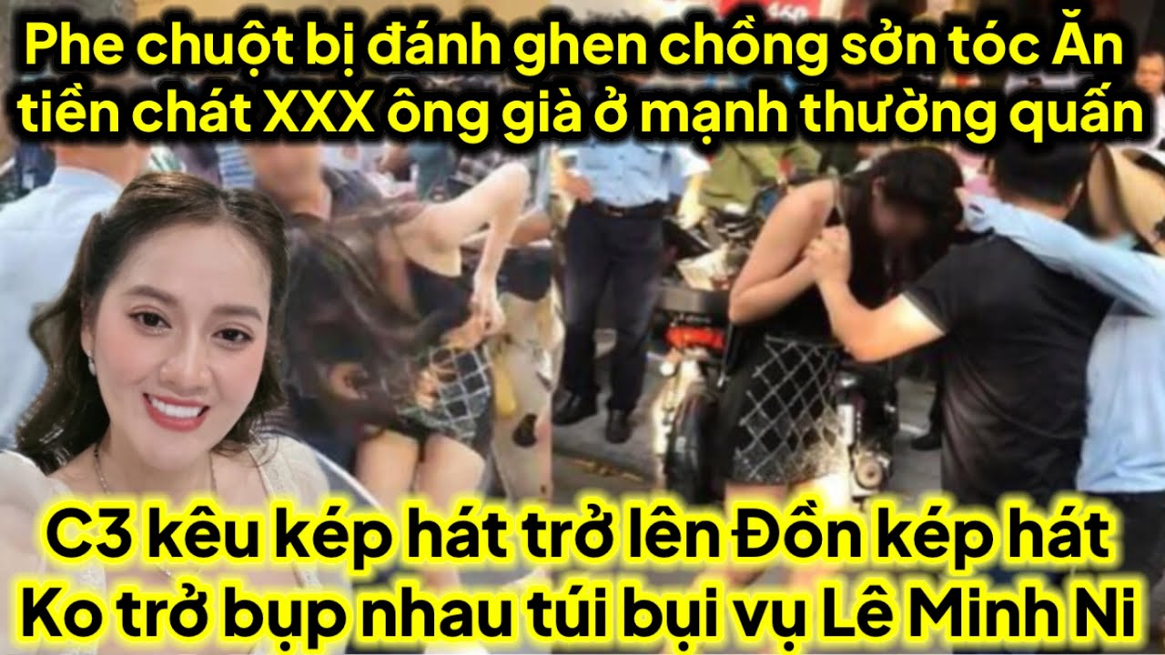 Phe chuột bị chồng ghen sởn tóc ăn tiền chát XXX ông già mạnh thường quân mỹ toang rồi lộ líp ảnh