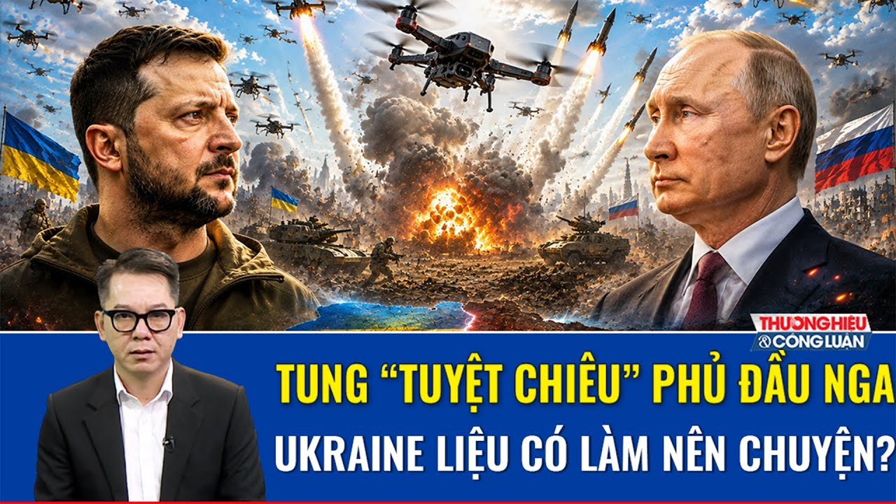 BÌNH QUÂN SỰ: Tung “tuyệt chiêu” phủ đầu Nga, Ukraine liệu có làm nên chuyện?