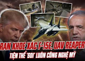 IRAN LẦN ĐẦU TRƯNG BÀY “CHIẾN LỢI PHẨM”: XÁC TIÊM KÍCH F-15E VÀ LOẠT UAV MỸ, ISRAEL BỊ HẠ GỤC