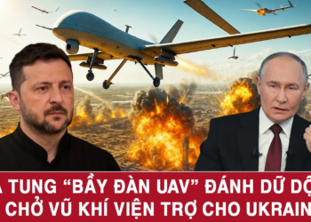 ĐIỂM NÓNG THẾ GIỚI 10-8: Nga tung “bầy đàn UAV” đánh dữ dội tàu chở vũ khí viện trợ cho Ukraine