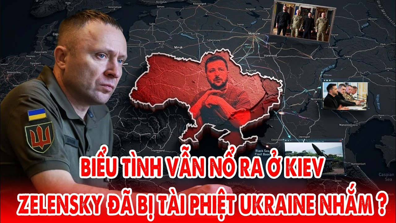 Khủng hoảng ở Kiev, Zelensky chịu sức ép lớn từ biểu tình và tài phiệt Ukraine –