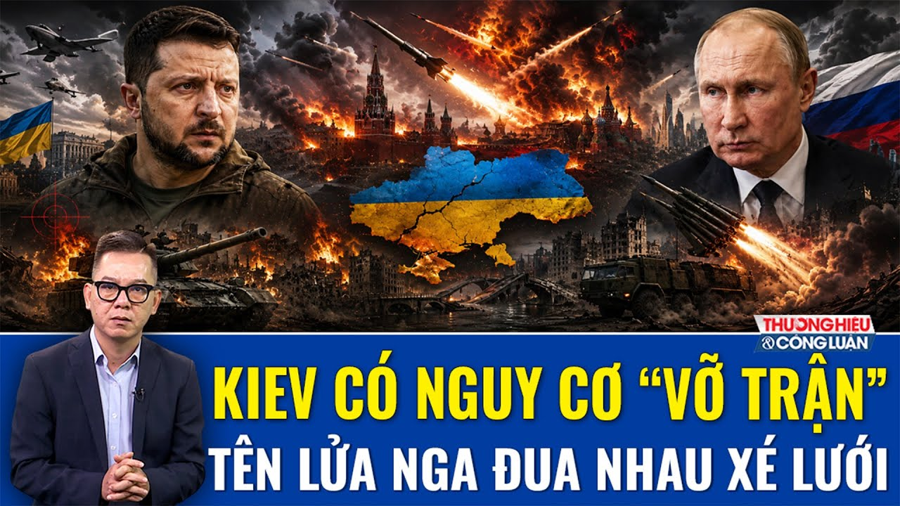 BÌNH QUÂN SỰ: Tên lửa Nga “đua nhau” xé lưới phòng không Ukraine, Kiev có nguy cơ vỡ trận