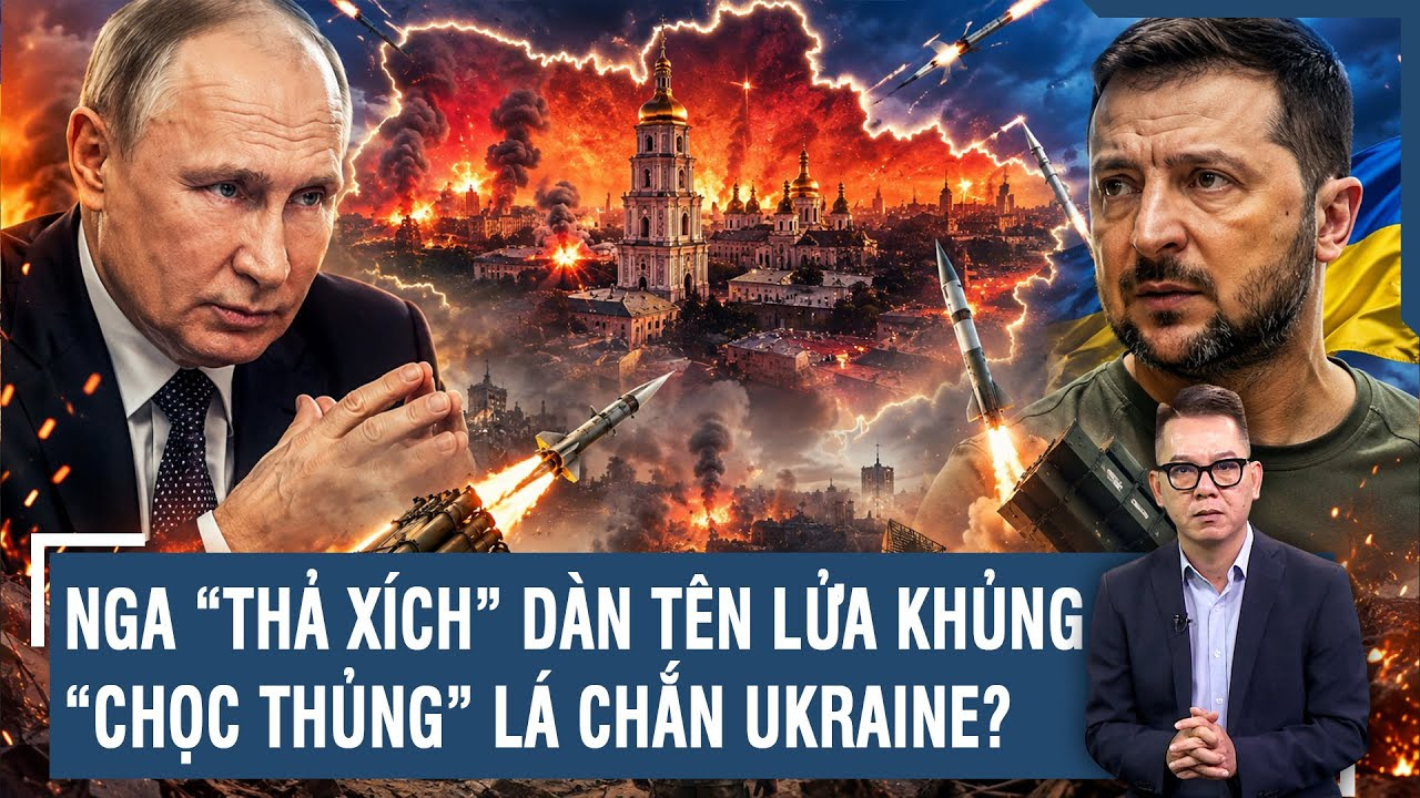 BÌNH QUÂN SỰ: Nga “thả xích” dàn tên lửa đạn đạo, “chọc thủng” lá chắn thép của Ukraine?