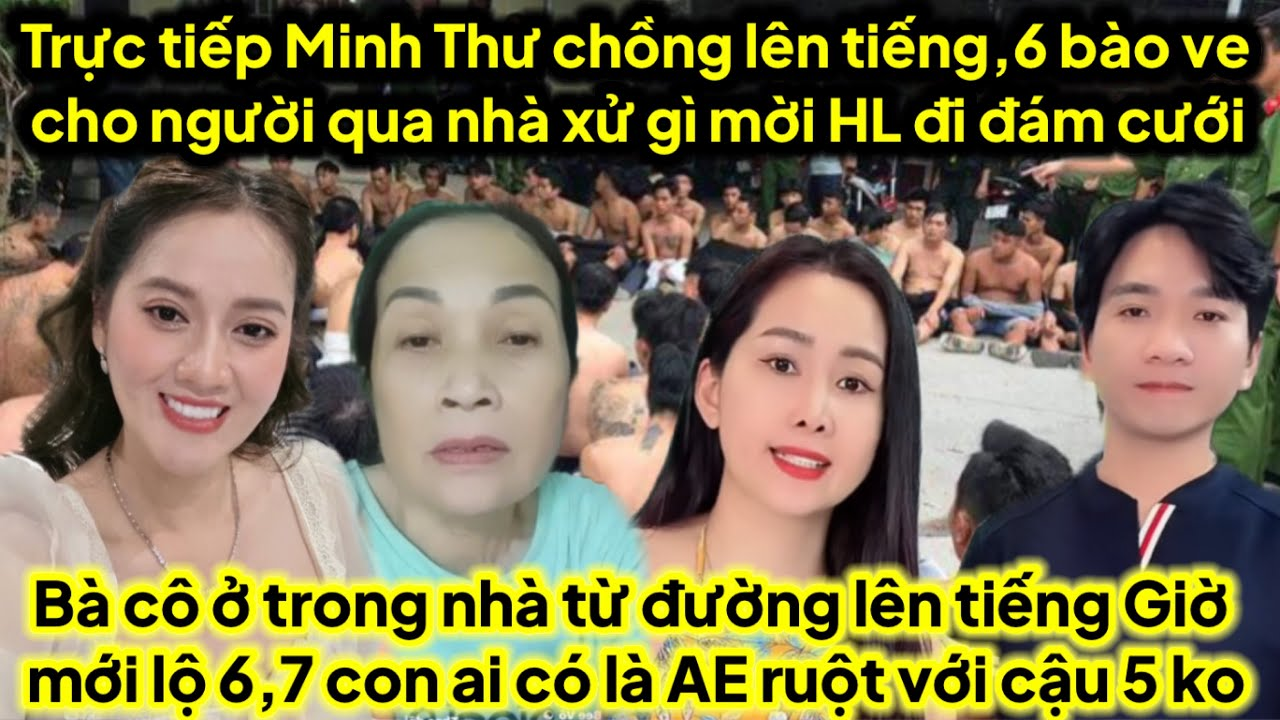 Trực tiếp Minh Thư Chồng lên tiếng bị 6 qua nhà xử hâm doạ gì mời Hồng Loan đi đám cưới ra sao căng