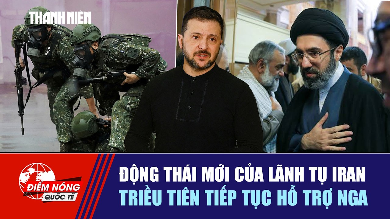 ĐIỂM NÓNG QUỐC TẾ 11/8: Động thái mới của lãnh tụ Iran | Triều Tiên tiếp tục hỗ trợ Nga