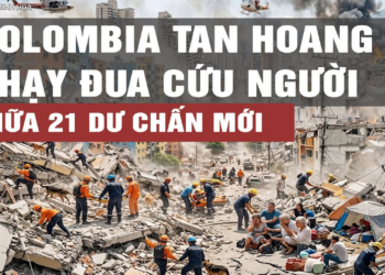 Colombia tan hoang sau “đại địa chấn” 7,4 độ: Cứu hộ chạy đua cứu người giữa 21 dư chấn mới
