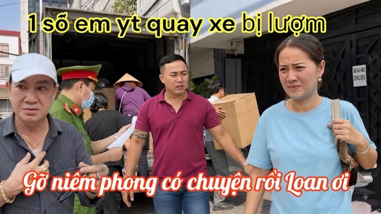 Hồng Loan Bất Ngờ LS Gỡ Niêm Phong, Lính Guột Phe Cô 6 Bị Lượm Lên CA