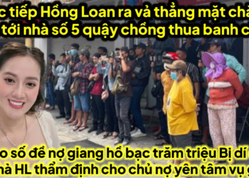 Trực tiếp Hồng Loan ra vả thẳng mặt chành bồn qua số 5 quậy 6 nợ số đề giang hồ dí qua thẩm định nhà