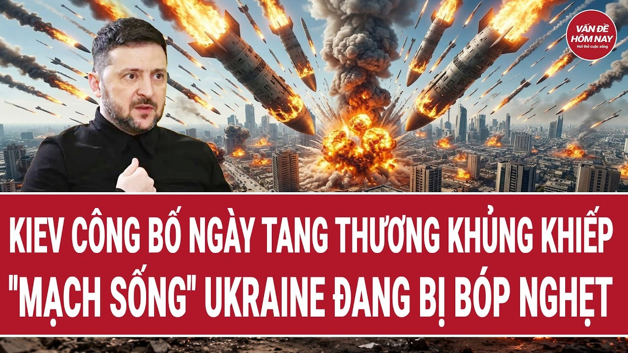 Bản tin 12/8: Kiev công bố ngày tang thương khủng khiếp; “Mạch sống” Ukraine đang bị bóp nghẹt