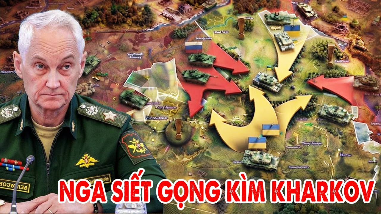 Nga tăng quân tiếp viện, siết gọng kìm Đông Bắc Kharkov