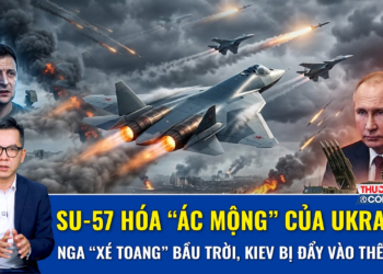 BÌNH QUÂN SỰ: Su-57 hóa “ác mộng” của Ukraine – Nga “xé toang” bầu trời, Kiev bị đẩy vào thế khó