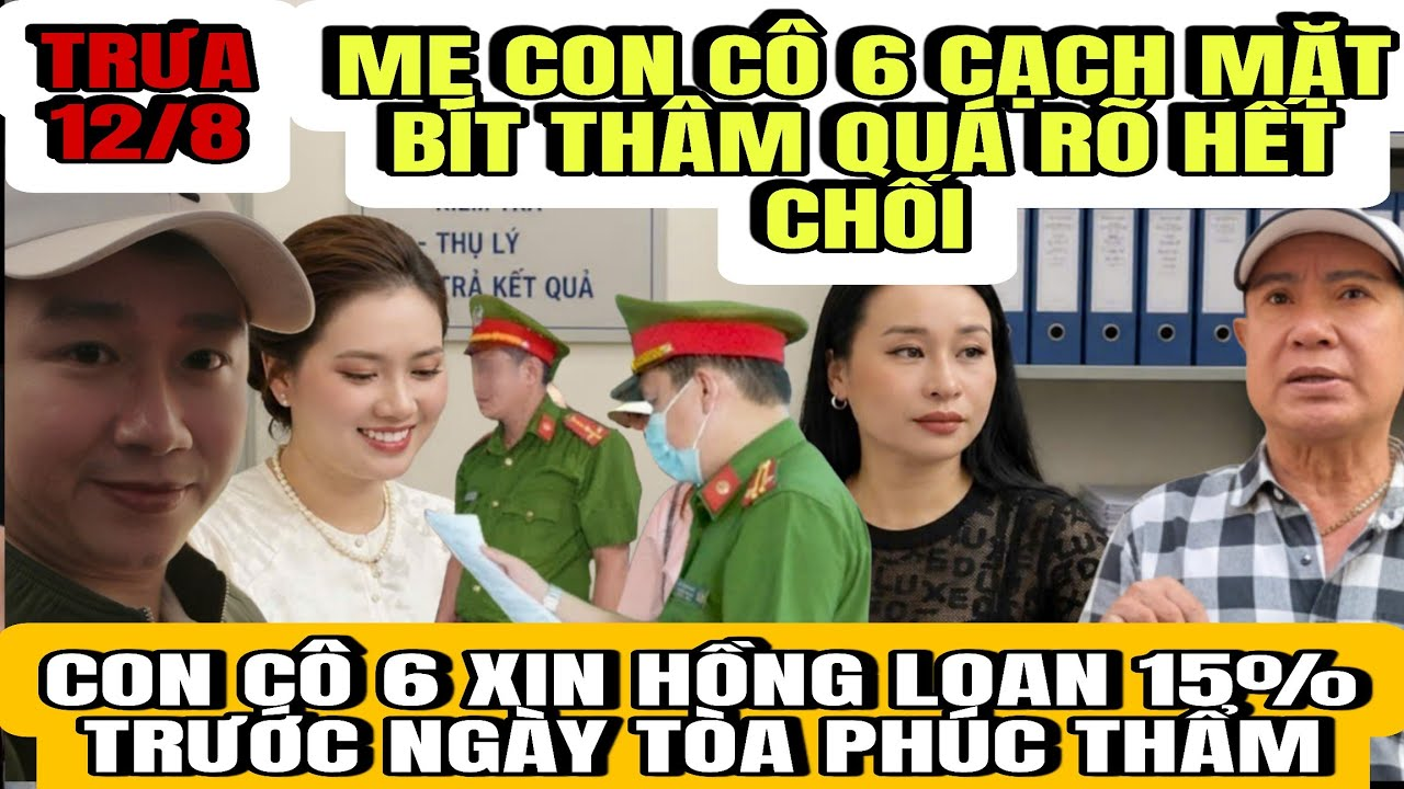 Cực Nóng Mẹ Con Cô 6 Cạch Mặt Bít Thâm Không Chơi Chung, Con Cô 6 Xin Hồng Loan Nhận Lại 15%