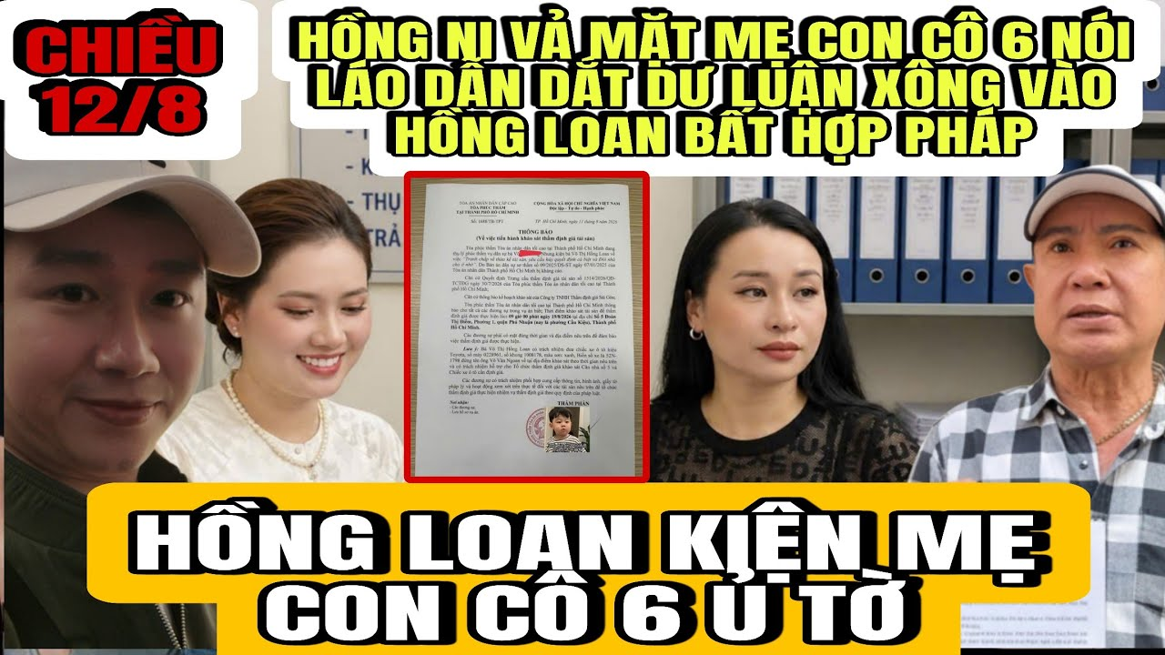 Hồng Ni Đáp Trả Cực Gắt Khi Mẹ Con Cô 6 Xem Thường Pháp Luật Xâm Nhập Nhà Hồng Loan Bất Hợp Pháp