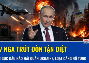 UAV Nga trút đòn tận diệt, đánh gục “đầu não” hải quân Ukraine, loạt cảng nổ tung trong biển lửa