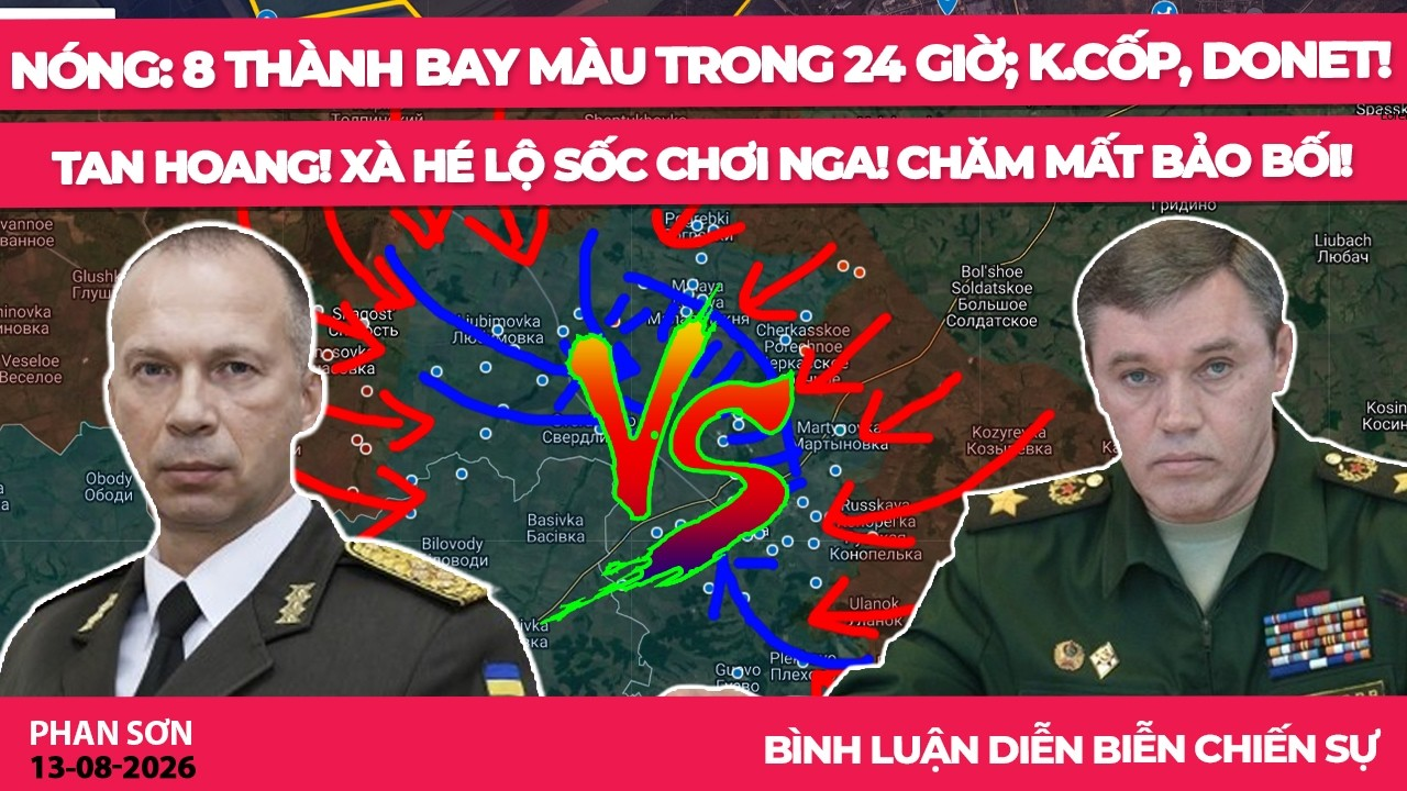 NÓNG: 8 thành bay màu trong 24 giờ; K.Cốp, Donet tan hoang! Xà hé lộ sốc chơi Nga! Chăm mất bảo bối!