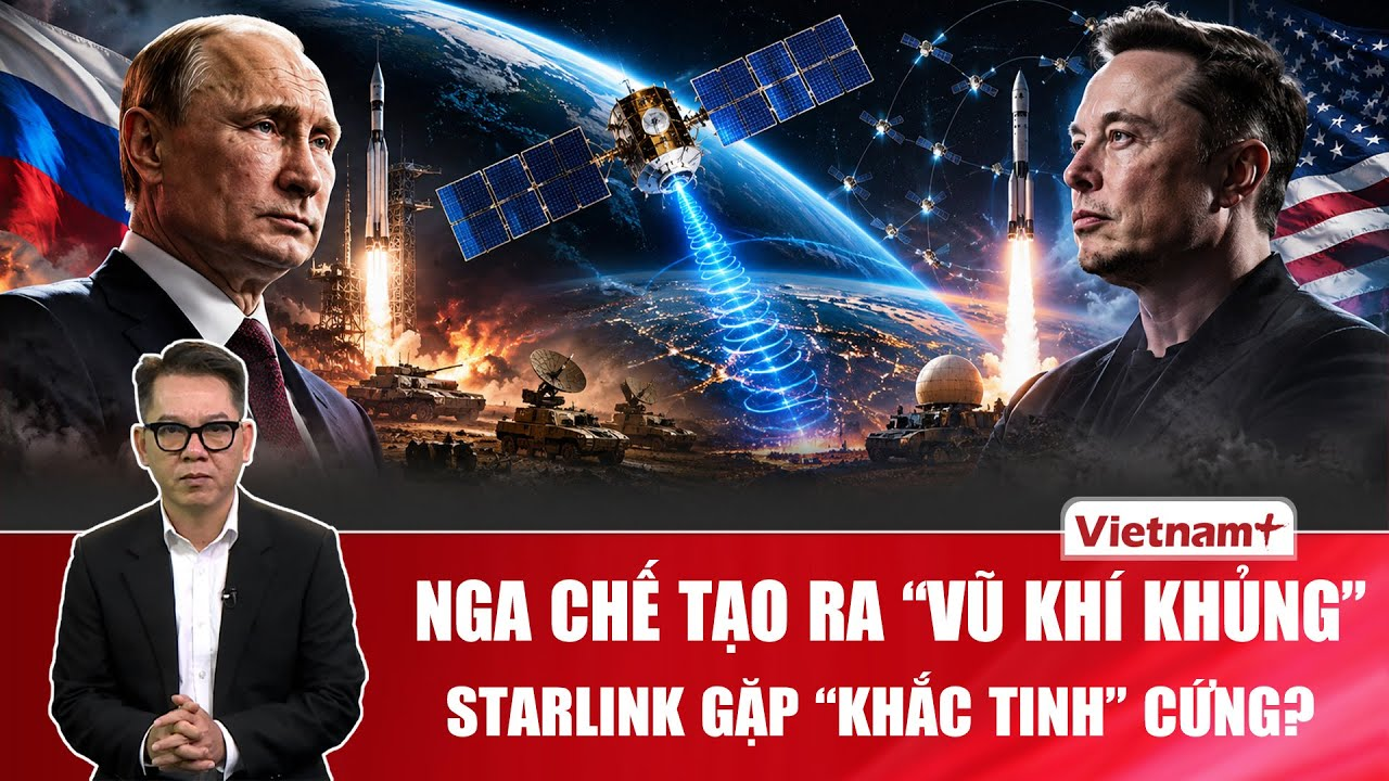 BÌNH QUÂN SỰ: Nga chế tạo ra “vũ khí khủng”, Starlink gặp đối thủ đáng gờm?
