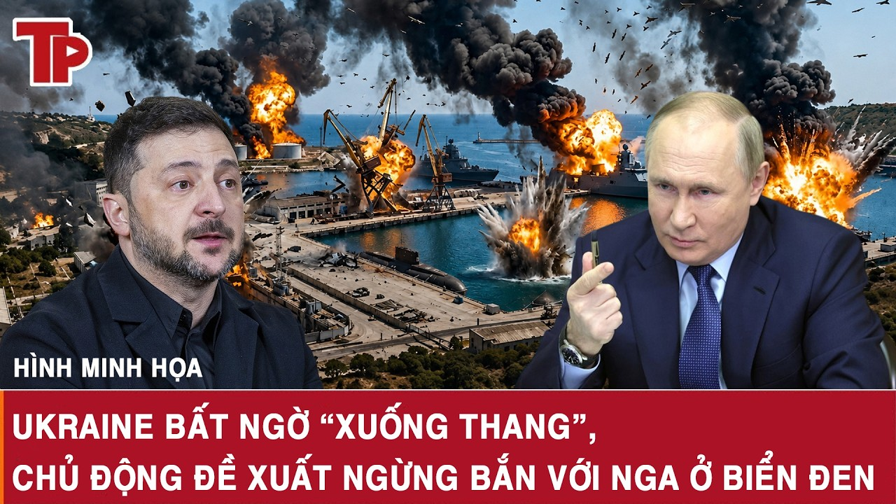 ĐIỂM NÓNG THẾ GIỚI 15-8:Ukraine bất ngờ “xuống thang”, chủ động đề xuất ngừng bắn với Nga ở Biển Đen