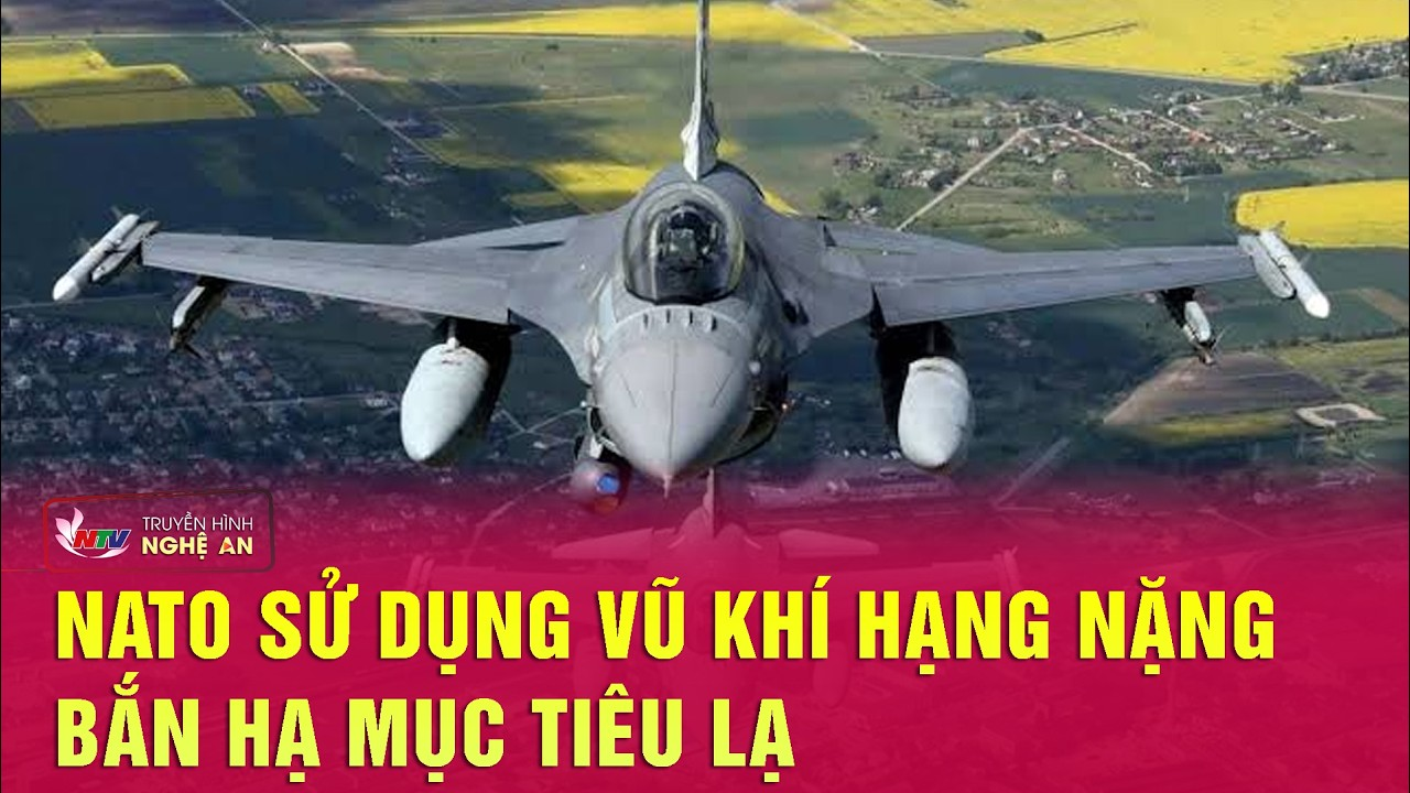 TIÊM KÍCH F-16 bắn hạ dứt khoát MỤC TIÊU LẠ xâm nhập không phận đồng minh của UKRAINE