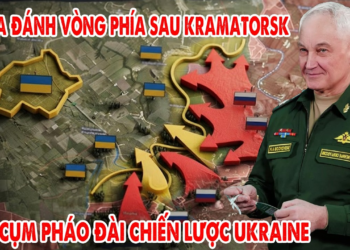 Nga mở mũi tấn công vào sau Dzukhivka, cụm pháo đài Kramatorsk của Ukraine nguy cơ bị đánh tập hậu