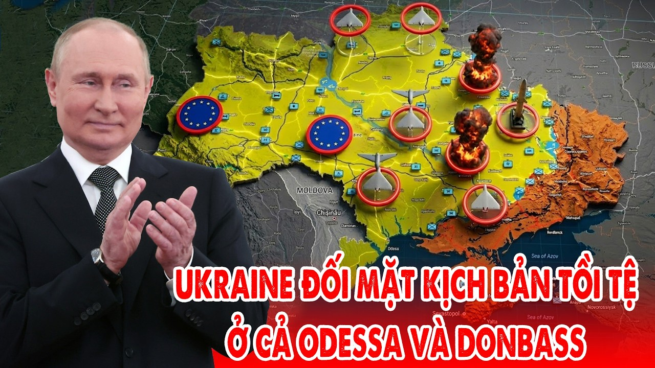 Ukraine đối mặt kịch bản tồi tệ ở cả Odessa và Donbass