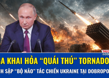 Nga khai hỏa “quái thú” Tornado-S, đánh sập “bộ não” tác chiến của Ukraine tại Dobropolye