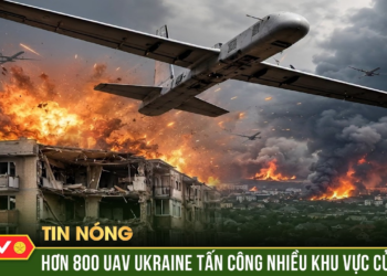 Ukraine phóng hơn 800 UAV, không kích dồn dập lãnh thổ Nga