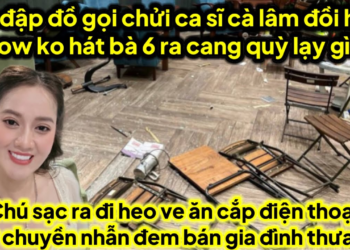 Ve đập đồ gọi bem ca sĩ cà lâm gì tặng 100usa cho Hồng Loan huỷ show ko hát bà 6 ra cang quỳ lạy