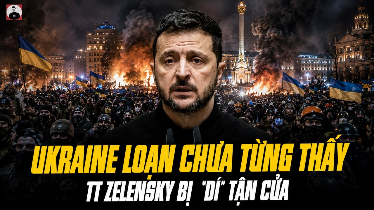 TT ZELENSKY BỊ HÀNG NGHÌN NGƯỜI, CỰU BINH “DÍ” TẬN CỬA: HỎI TỘI THẲNG MẶT, ĐÒI TRẢ GHẾ BỘ TRƯỞNG