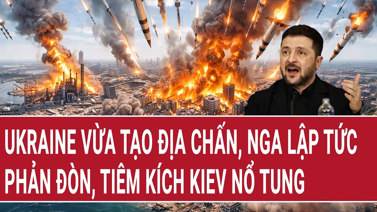 Vấn đề hôm nay 20/8: Ukraine vừa tạo địa chấn, Nga lập tức phản đòn, tiêm kích Kiev nổ tung
