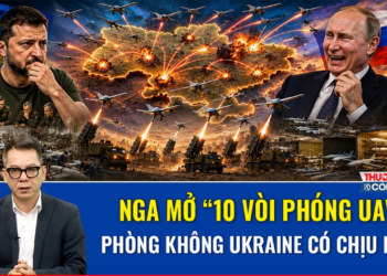 BÌNH QUÂN SỰ: Nga “mở van” 10 căn cứ bí mật, 1.000 UAV trút xuống Ukraine mỗi đợt