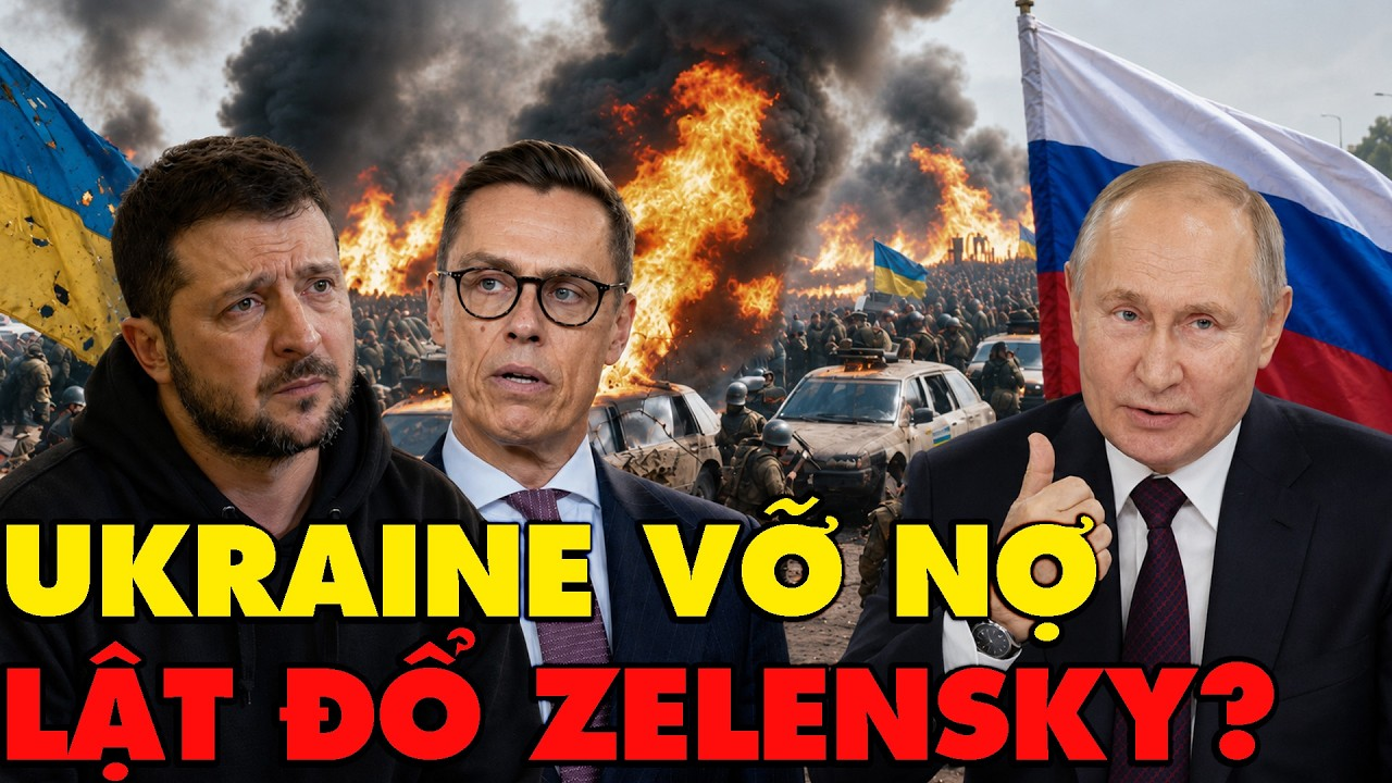 Ukraine vỡ nợ, phương Tây lật mặt, tướng lĩnh âm mưu lật đổ Zelensky, Phần Lan sụp đổ vì chống Nga