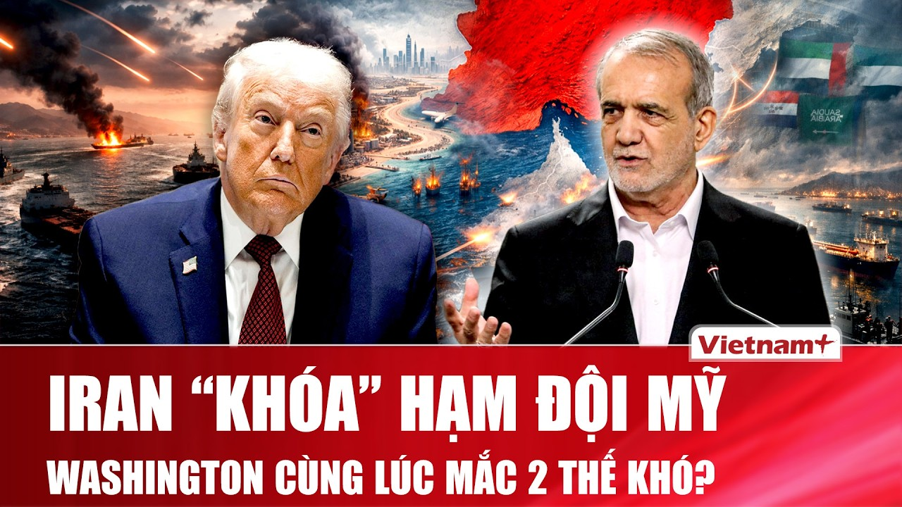 HẠM ĐỘI MỸ “MẮC KẸT”?: Iran tung chiến thuật số đông, tiến cũng khó – lùi càng khó