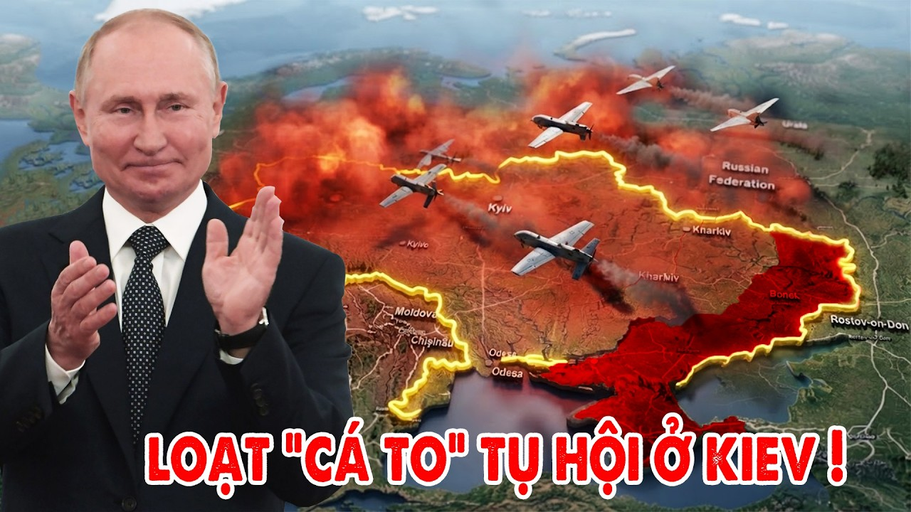 Ngày Độc lập Ukraine, Nga không kích thủ đô Kiev quy mô lớn