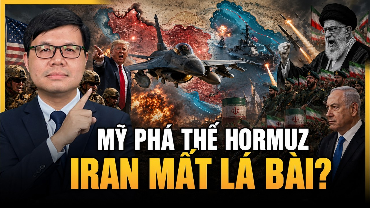 Hormuz Bị Vây! Mỹ Mở Kế Hoạch Cắt Đòn Bẩy Dầu Mỏ Của Iran