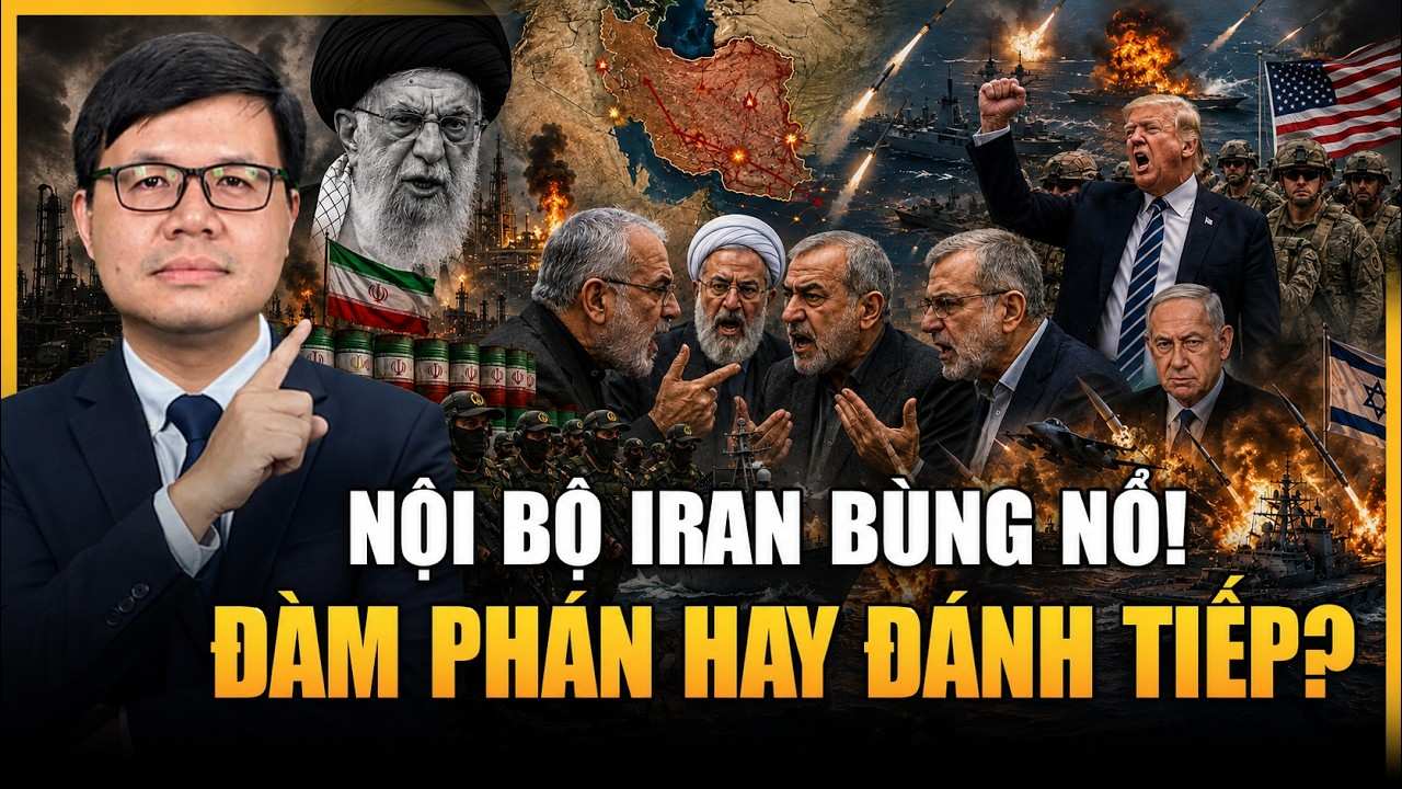 Iran Rạn Nứt Từ Thượng Tầng – Phe Đàm Phán Đối Đầu IRGC, “D-Day Kinh Tế” Của Trump Cận Kề