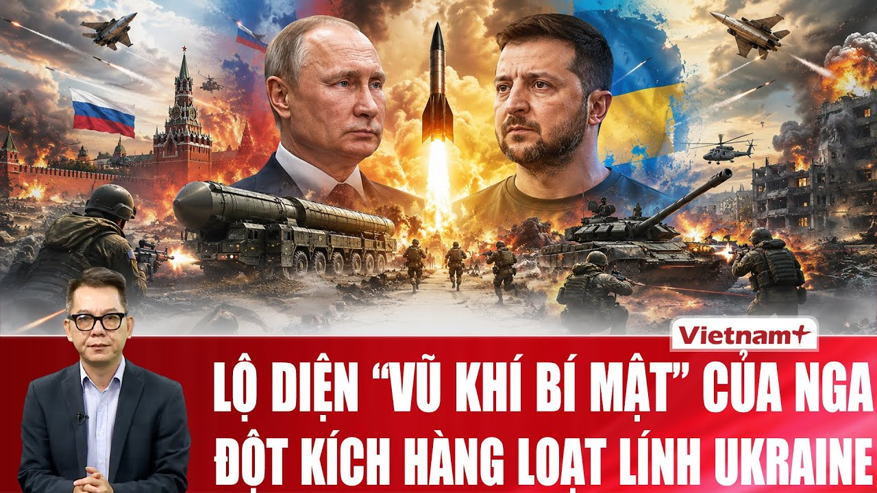BÌNH QUÂN SỰ: Lộ diện “vũ khí bí mật” của Nga, đột kích loạt lính Ukraine trên chiến trường