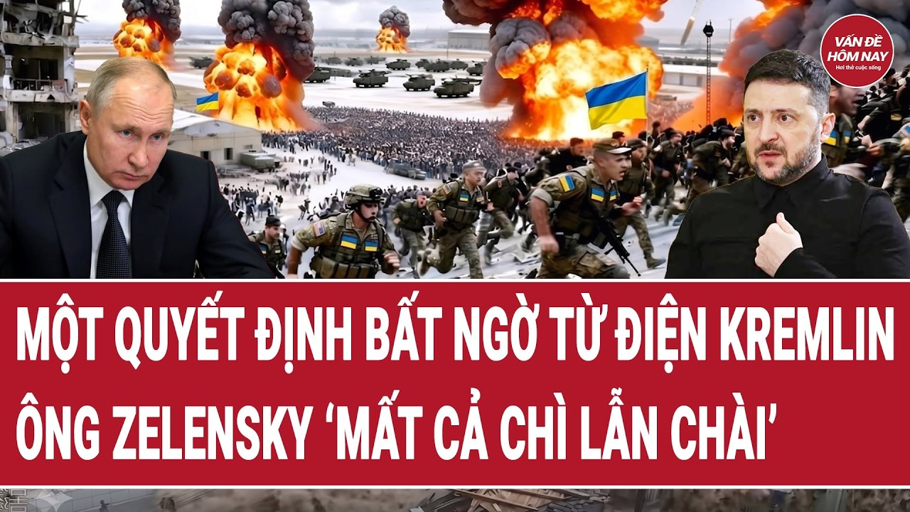 Bản tin thế giới 28/8: Một quyết định bất ngờ từ Điện Kremlin; ông Zelensky ‘mất cả chì lẫn chài’