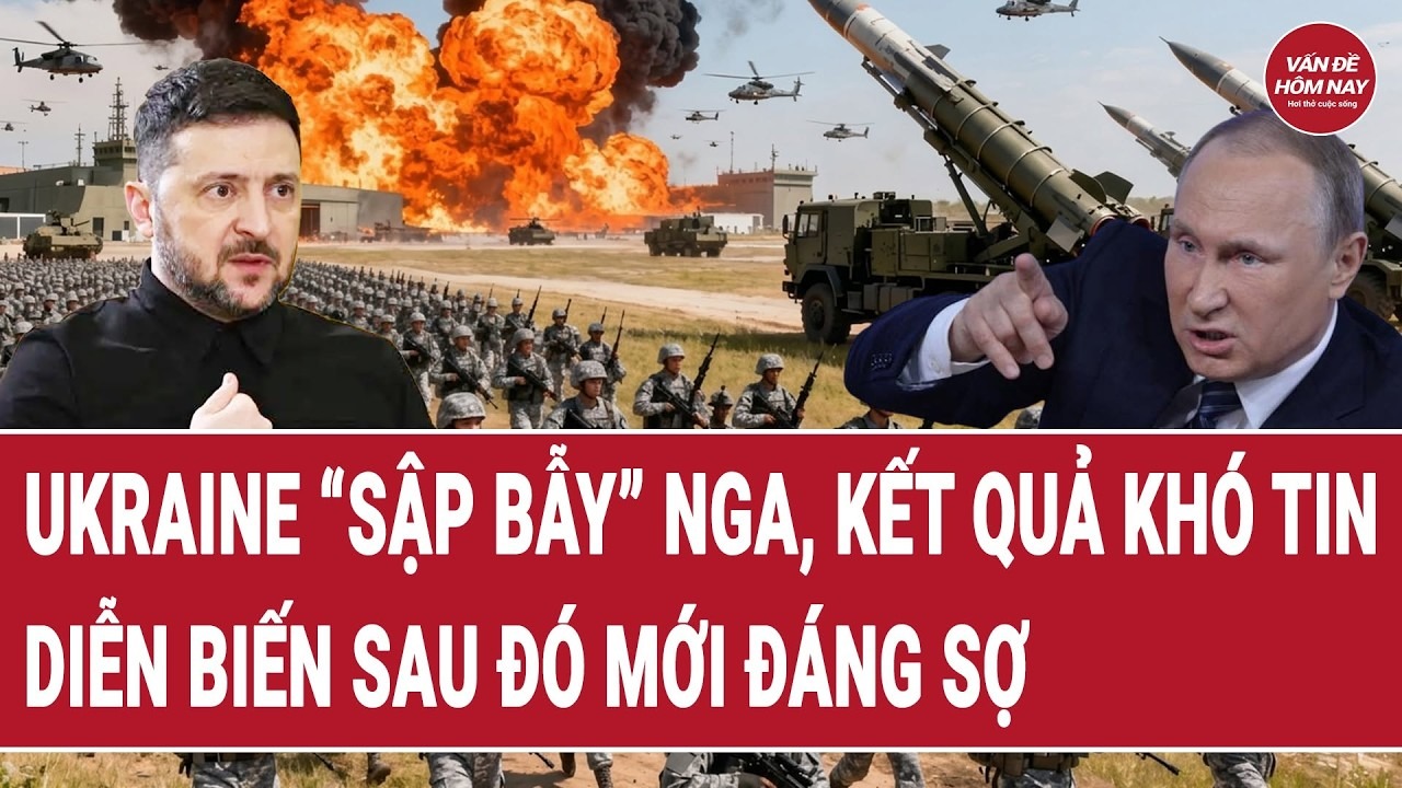 Thời sự quốc tế: Ukraine “sập bẫy” Nga, kết quả khó tin, diễn biến sau đó mới đáng sợ