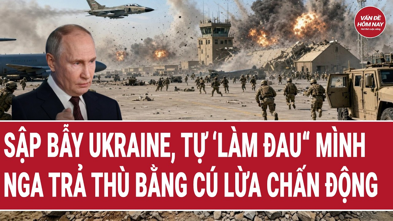 Vấn đề hôm nay 31/8: Sập bẫy Ukraine, tự ‘làm đau“ mình, Nga trả thù bằng cú lừa chấn động?