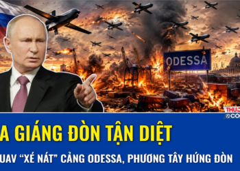 Nga giáng đòn tận diệt, bão UAV cuồng nộ “xé nát” cảng Odessa, phương Tây hứng đòn đau điếng