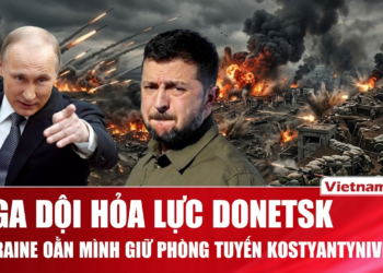 Thời sự Quốc tế trưa 7/8: Nga dội bão hỏa lực ở Donetsk, Ukraine oằn mình giữ tuyến Kostyantynivka