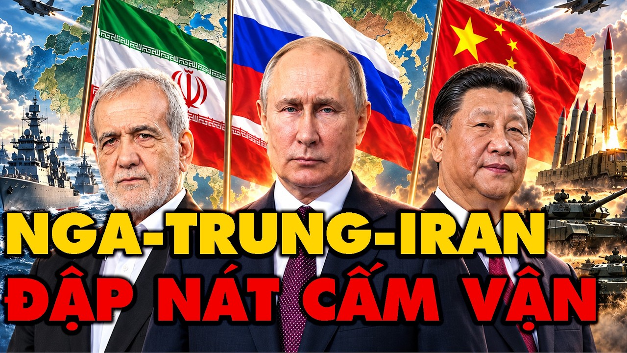 Liên Minh Nga-Trung-Iran Biến Cấm Vận Của Mỹ Thành Giấy Lộn Tại Hội Nghị SCO Ở Bishkek