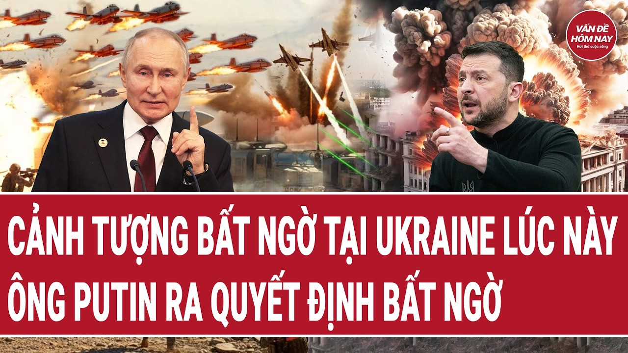 Điểm nóng 8/9: Cảnh tượng bất ngờ tại Ukraine lúc này, ông Putin ra quyết định bất ngờ