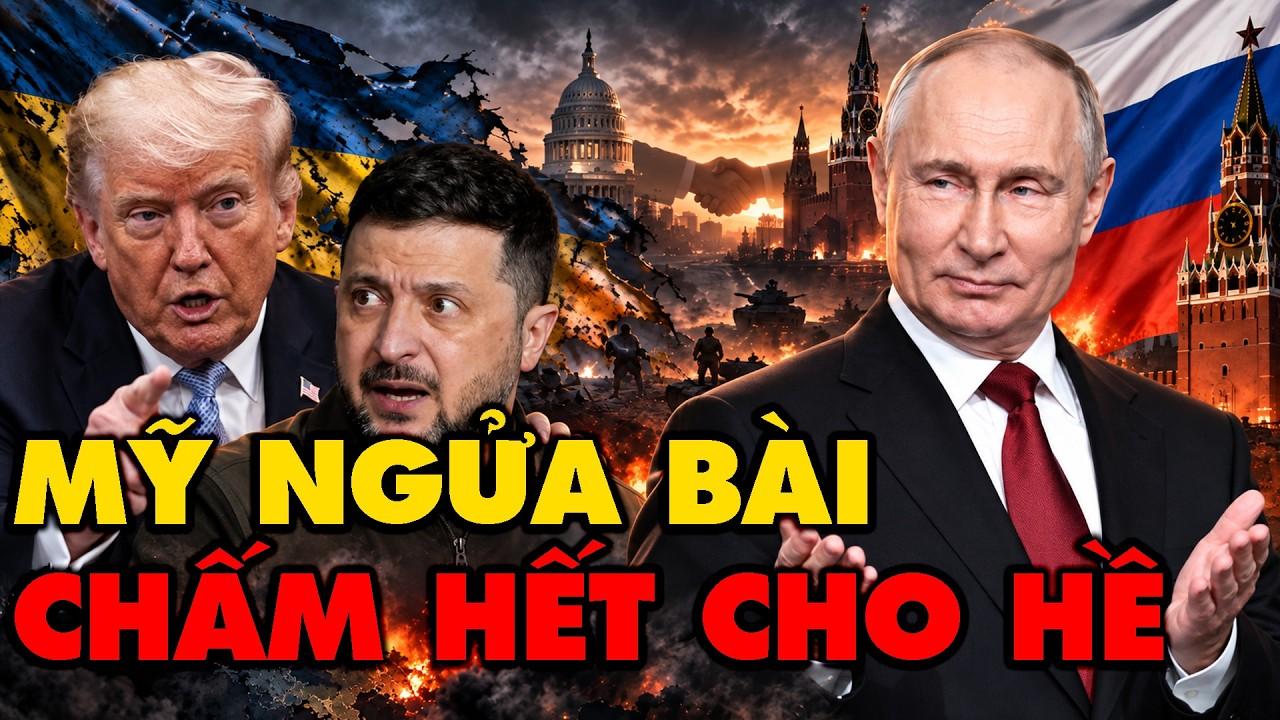 Mỹ ngửa bài ép Ukraine, dấu chấm hết cho Zelensky, Nga nhất định sẽ thắng lợi